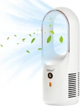 Desk BLADELESS,6 Speeds 11.8 Inch Portable Office Fan, Battery Usb Fans,easy. Fixed Price $33.23.