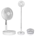Battery Operated Fan Foldable Table Desk Floor Pedestal Rechargeable 4 Speed. Fixed Price $50.90.
