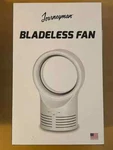 Bladeless Mini Fan And Wireless Bluetooth Headphone With Free Gift By Journeyman. Fixed Price $50.00.