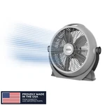 Lasko Windmachine 20" Speed Pivoting Air Circulator Floor Fan, Gray, A20305. Fixed Price $37.06.