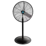 24 In. High Velocity Non-oscillating Metal Pedestal Fan Commercial, Industrial. Fixed Price $208.31.