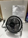 Kenmore Metal Desk Fan Model 405.32040510 Adjustable Tilt Compact. Fixed Price $24.00.