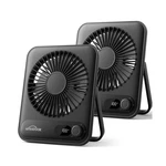 Whatook Small Desk Fan Pack: 2000MAH 10 Hours Battery Office Quie... Fast Ship. Fixed Price $35.81.