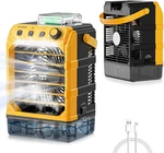 Portable Cooling Fan Compatible For Dewalt 20V 60V Battery(no Battery) W/usb Inp. Fixed Price $99.33.