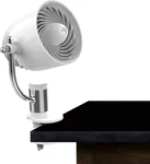 Pivot Personal Air Circulator Fan With Multi-surface Clip, Quiet Portable. Fixed Price $41.99.