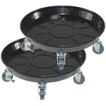 Pack 14" Heavy Duty Plant Dolly With Wheels, 280LBS Metal Rolling Sta.... Fixed Price $55.92.