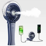 Handfan 4000MAH Upgraded Handheld Misting 50ML Water Tank Rechargeable. Fixed Price $35.79.