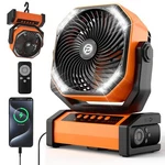 Kitwlemen 20000MAH Camping Fan Led Light, Auto-oscillating Desk With.... Fixed Price $64.59.