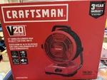 Craftsman 20V Max* Cordless Fan, Tool Only CMXEFXA511214 New. Fixed Price $60.00.