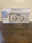 Bionaire BW2300-N Digital Window Fan, Programmable Thermostat, Remote. Fixed Price $35.00.