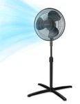 Pelonis 16 Inch Pedestal Fan For Bedroom Oscillating Motor Black,. Fixed Price $58.26.