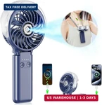 Handfan 5200MAH Upgraded Handheld Misting Fan, Portable Mister Rechargeable,. Fixed Price $37.98.
