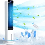 Evaporative Air Cooler Tower Fan Portable Conditioners Indoor 3-IN-1 Humidif. Fixed Price $161.09.