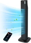 31" Oscillating Remote Control Tower Fan - Quiet & Cooling Air Solution. Fixed Price $133.99.