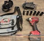 Autojare LDB1801 20V Cordless Impact Wrench Kit Li-ion 3.0AH Battery Case. Fixed Price $55.00.