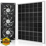 Fanspex Solar 3 Kit Waterproof Outdoor Chicken Coop Greenhouse Shed. Fixed Price $75.99.