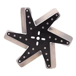 Derale 19113 13" High Performance Stainless Standard Rotation Flex Fan Black Hub. Fixed Price $77.78.