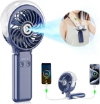 5200MAH Upgraded Handheld Misting Fan, Portable Mister Rechargeable, Spray W. Fixed Price $40.40.