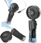 Handheld Misting Fan, Multi-purpose For Portable Mini Mister Neck 1500MAH. Fixed Price $15.07.