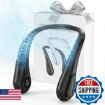 Portable Bladeless Neck Fan, Mothers Gifts For Mom Women Hot Flash, Birthday. Fixed Price $55.49.