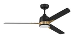Craftmade FUL52 Fuller 52" 3 Blade Indoor Led Ceiling Fan - Black. Fixed Price $381.50.