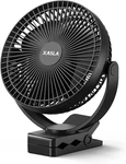 Xasla 10000MAH Portable Clip On Fan, 8 Inch Rechargeable Assorted Colors. Fixed Price $44.99.