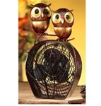 Metal Owl Theme Fan Desktkop Magnet Heads Electric Circulating 12" Deco Breeze. Fixed Price $49.99.