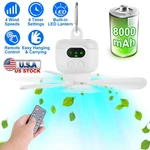 Lake Forest 2 1 Portable Camping Fan Led Lantern 8000MAH Battery Powered Tent. Fixed Price $49.99.