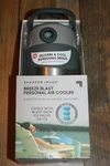 Sharper Image Breeze Blast Personal Air Cooler. Fixed Price $34.95.
