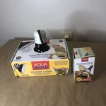 Aqua Culture 5.5 Clamp & Ceramic Heat EMITTER,75 Watts Basking Bulb. Fixed Price $17.00.