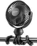 Gaiatop Mini Portable Stroller Fan, Battery Operated Small Clip On, Detachable 3. Fixed Price $38.86.