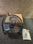 Simple Deluxe 12" 3-SPEED High Velocity Heavy Duty Metal Industrial Floor Fan. Fixed Price $49.99.