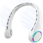 Gulaki Portable Neck Fan, Personal With 4000MAH Battery, Rechargeable. Fixed Price $52.99.