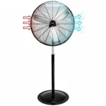 Vie Air 30 Inch Industrial Heavy Duty Pedestal Oscillating Metal Stand Fan. Fixed Price $163.74.