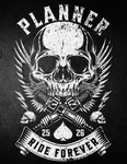 2025-2026 Monthly Planner Cover Design Perfect For Motorcycle Lovers, Rock Fan. Fixed Price $18.53.