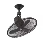 Indoor/outdoor 22" Oscillating 3 Speed Cage Ceiling Fan With Remote AL14-22-NI. Fixed Price $134.44.