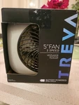 O2COOL Treva 5-INCH Portable Desktop Air Circulation Battery Fan. Fixed Price $11.99.