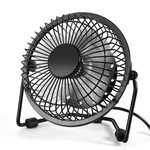 Amken Small Desk Fan, 4 Inch Powered By Usb, 360 Rotation - Black. Fixed Price $20.47.