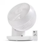Iris Usa Woozoo With Remote, 360 Oscillating Fan, Desk - White. Fixed Price $49.99.
