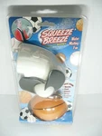 Vintage Squeeze Breeze Basketball Sport Water Misting Fan W/ Strap Model 3000. Fixed Price $18.99.