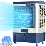 Uthfy 3200 Cfm Swamp Cooler, 37" Evaporative Air With 9 Gal Wate. Fixed Price $499.00.