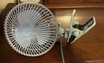 Holmes Vintage 80S Clip Fan Model HACP-6 Heavy Duty Light Blue Metal Cage Works!. Fixed Price $34.00.