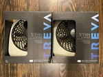 Lot Of 2 - Desk 5" Battery Powered Treva Table Fans. Fixed Price $29.99.
