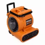 Ridgid 1625 Cfm 3-SPEED Portable Blower Fan W/ Collapsible Handle & Rear Wheels. Fixed Price $129.95.