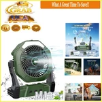 Portable Misting Fan Battery Powered 8-INCH Water With Led Lantern. Fixed Price $72.91.