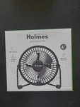 Holmes Usb Powered Adjustable Head Personal Desk Fan Black 4" 12060 A2. Fixed Price $15.99.