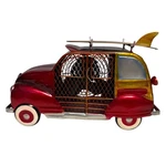 Deco Breeze Woody Car Figurine Tabletop Fan Station Wagon Surf Board. Fixed Price $34.99.