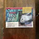 Ozark Trail 2-SPEED Portable Battery Operated Fan With Fluorescent Light. In Box. Fixed Price $19.99.