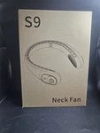 Jiage Neck Fan, Bladeless Wearable Hands-free Portable 5200MAH. Fixed Price $19.99.