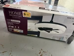 Home Decorators Collection Dialstone 23 Matte Black Ceiling Fan Led Remote. Fixed Price $129.99.